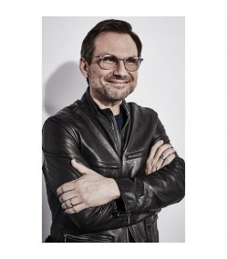 Christian Slater Mr Robot Leather Jacket